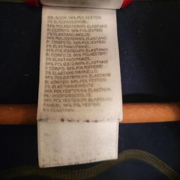 NORTH FACE army green quarter zip jacket small - Picture 5 of 5